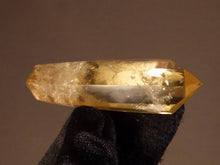 Polished Zambian Rainbow Citrine Double Terminated Crystal Point - 66mm, 19g