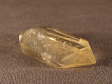 Polished Zambian Citrine Double Terminated Crystal Point - 39mm, 9g
