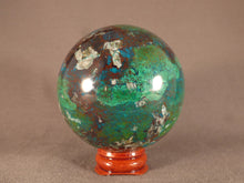 Rare Congolese Shattuckite Polished Sphere - 67mm, 435g