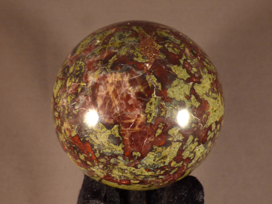 Bastite (Epidote & Piedmontite) Sphere - 70mm, 534g