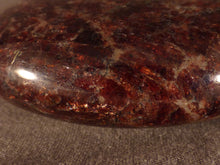Madagascan Almandine Garnet Freeform Palm Stone - 57mm, 125g