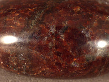 Madagascan Almandine Garnet Freeform Palm Stone - 53mm, 123g