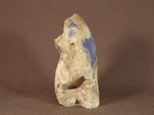 Freestanding Semi-Polished Malawi Blue Lace Agate Geode - 74mm, 136g