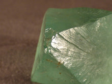 Madagascan Green Fluorite Octahedron Natural Specimen - 32mm, 22g