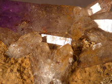 Brandberg Hematite Included Amethyst Cluster Natural Specimen - 72mm, 98g