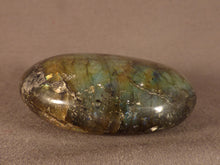 Madagascan Labradorite Freeform Palm Stone - 67mm, 136g