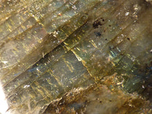 Madagascan Labradorite Freeform Palm Stone - 67mm, 136g