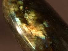 Madagascan Labradorite Freeform Palm Stone - 65mm, 113g