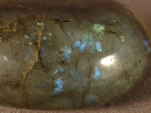 Madagascan Labradorite Freeform Palm Stone - 53mm, 76g