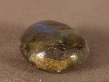 Madagascan Labradorite Freeform Palm Stone - 52mm, 62g