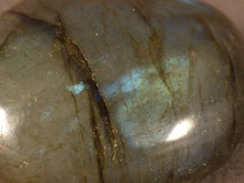 Madagascan Labradorite Freeform Palm Stone - 43mm, 57g
