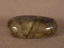 Madagascan Labradorite Freeform Palm Stone - 53mm, 56g