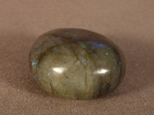 Madagascan Labradorite Freeform Palm Stone - 43mm, 56g