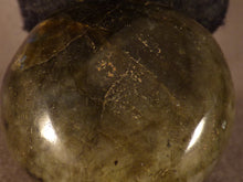 Madagascan Labradorite Freeform Palm Stone - 33mm, 36g