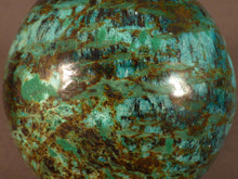 Polished Congo Chrysocolla Sphere - 68mm, 447g