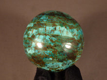 Polished Congo Chrysocolla Sphere - 68mm, 447g