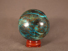 Polished Congo Chrysocolla Sphere - 60mm, 323g