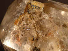 Polished Madagascan Rutilated Enhydro Quartz Angled Crystal - 56mm, 87g