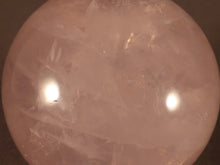 Madagascan Gemmy Star Rose Quartz Sphere - 62mm, 326g