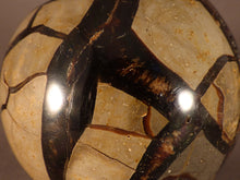 Large Calcite Centered Septarian 'Dragon Stone' Geode Sphere - 96mm, 824g