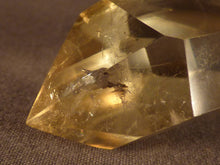 Polished Zambian Citrine Double Terminated Crystal Point - 60mm, 53g