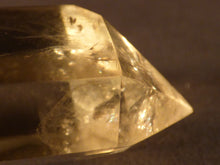 Polished Zambian Citrine Double Terminated Crystal Point - 60mm, 53g