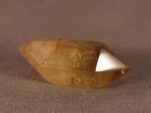Polished Zambian Golden Citrine Double Terminated Crystal Point - 60mm, 52g