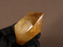 Polished Zambian Golden Citrine Double Terminated Crystal Point - 60mm, 52g