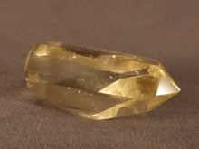 Polished Zambian Citrine Double Terminated Crystal Point - 60mm, 49g