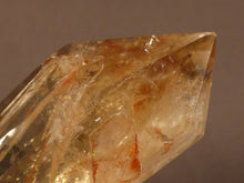 Polished Zambian Golden Rainbow Citrine Double Terminated Crystal - 75mm, 48g