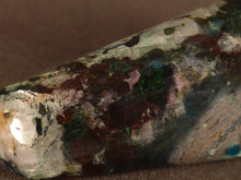 Polished Congo Dioptase & Salrose Cobaltoan Calcite Freeform - 83mm, 111g
