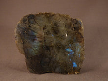 Madagascan Half Polished Labradorite Piece - 105mm, 513g
