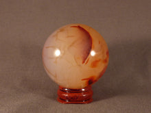 Madagascan Carnelian sphere - 47mm, 191g
