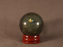 Madagascan Labradorite Sphere - 34mm, 86g