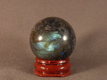 Madagascan Labradorite Sphere - 31mm, 71g