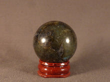 Madagascan Labradorite Sphere - 34mm, 85g