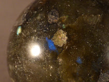 Madagascan Labradorite Sphere - 34mm, 85g