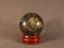 Madagascan Labradorite Sphere - 32mm, 76g