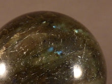 Madagascan Labradorite Sphere - 32mm, 71g