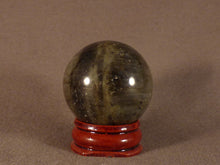 Madagascan Labradorite Sphere - 31mm, 68g