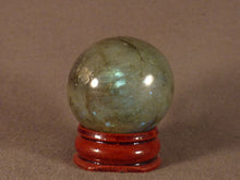 Madagascan Labradorite Sphere - 30mm, 59g