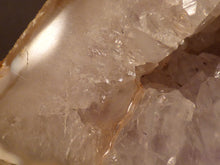 Madagascan Semi-Polished Amethyst Agate Geode - 104mm, 361g