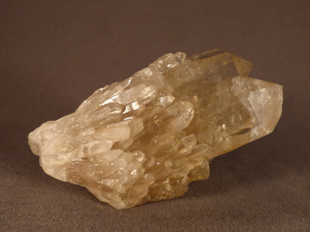 Natural Congo Citrine Crystal Cluster - 92mm, 246g