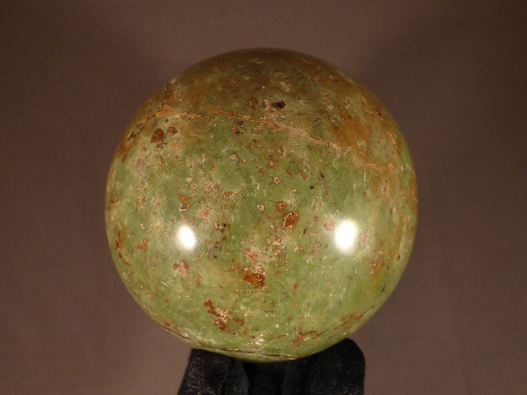 Large Madagascan Chrysophrase Sphere - 91mm, 928g