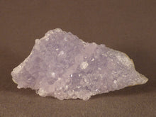 Natural Malawi Amethyst-Tinted Blue Lace Agate Geode - 93mm, 103g