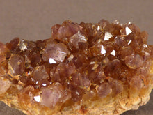 Natural Kwaggafontein Spirit Citrine Amethyst Crystal Plate - 46mm, 47g