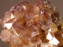 Natural Kwaggafontein Spirit Citrine Amethyst Crystal Plate - 33mm, 31g