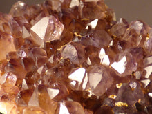 Natural Kwaggafontein Spirit Citrine Amethyst Crystal Plate - 37mm, 16g