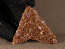 Natural Kwaggafontein Spirit Citrine Amethyst Crystal Plate - 43mm, 13g