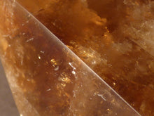 Large Polished Zambian Citrine Double Terminated Crystal Point - 148mm, 710g